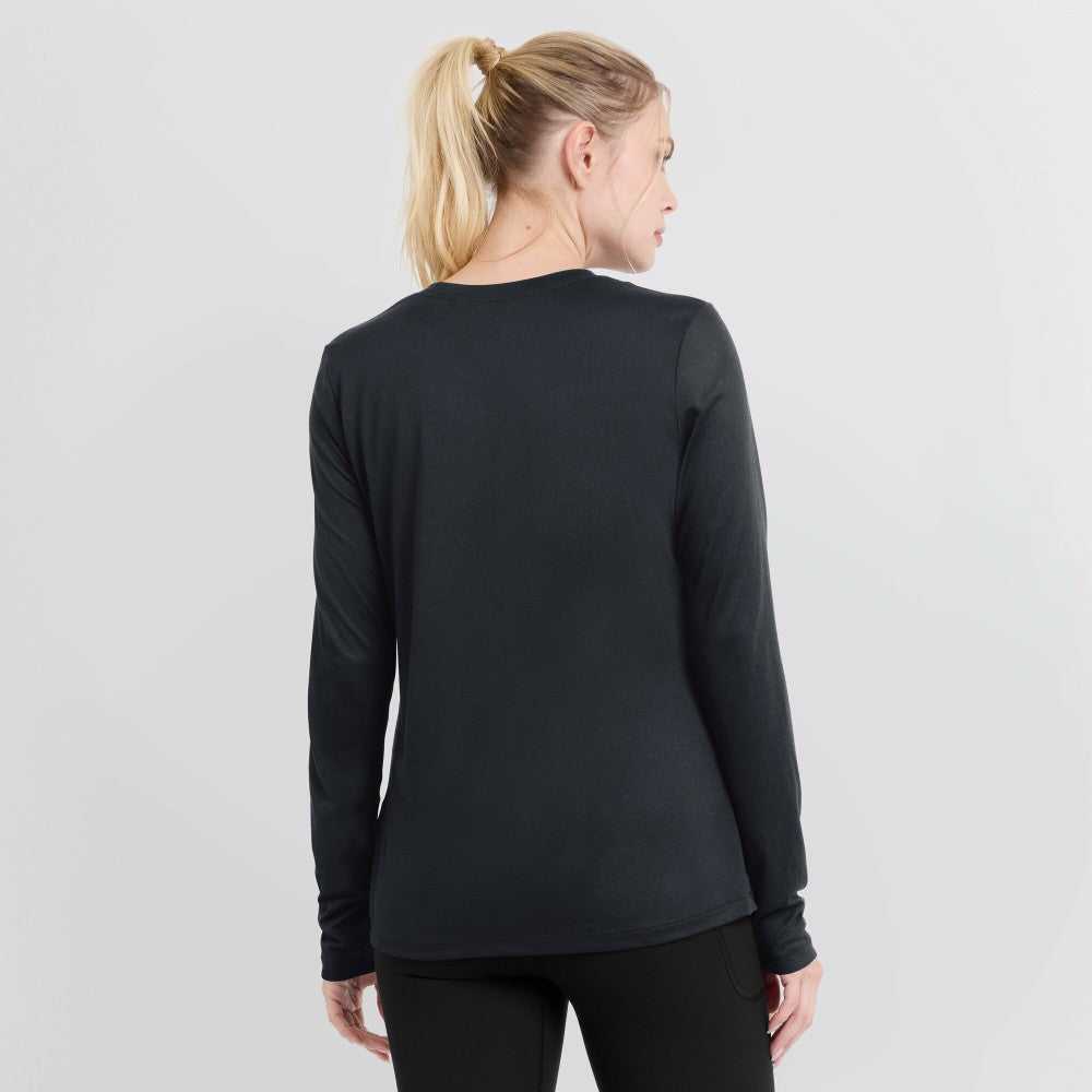 Minnesota Twins Nike Women's Authentic Collection Legend Performance Long Sleeve T-Shirt - T-shirts