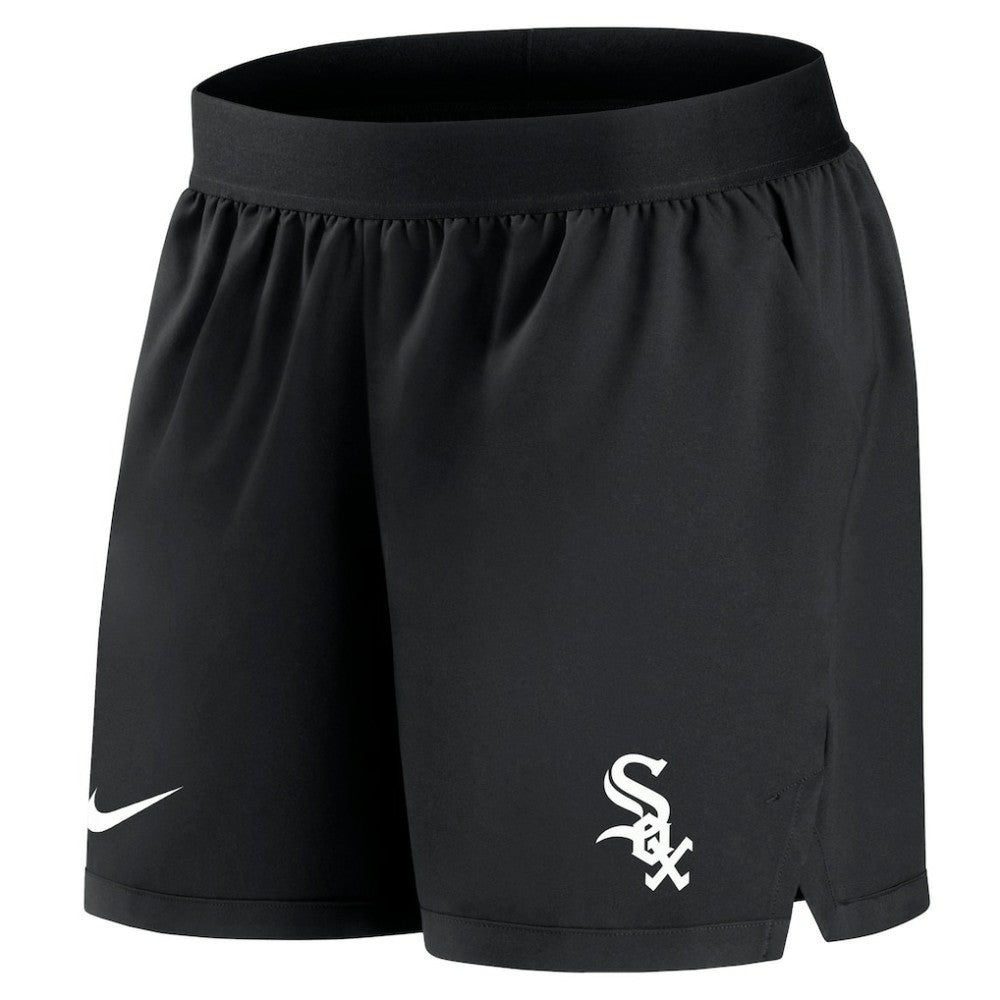 Chicago White Sox Nike Women's Authentic Collection Team Performance Shorts - Black Shorts