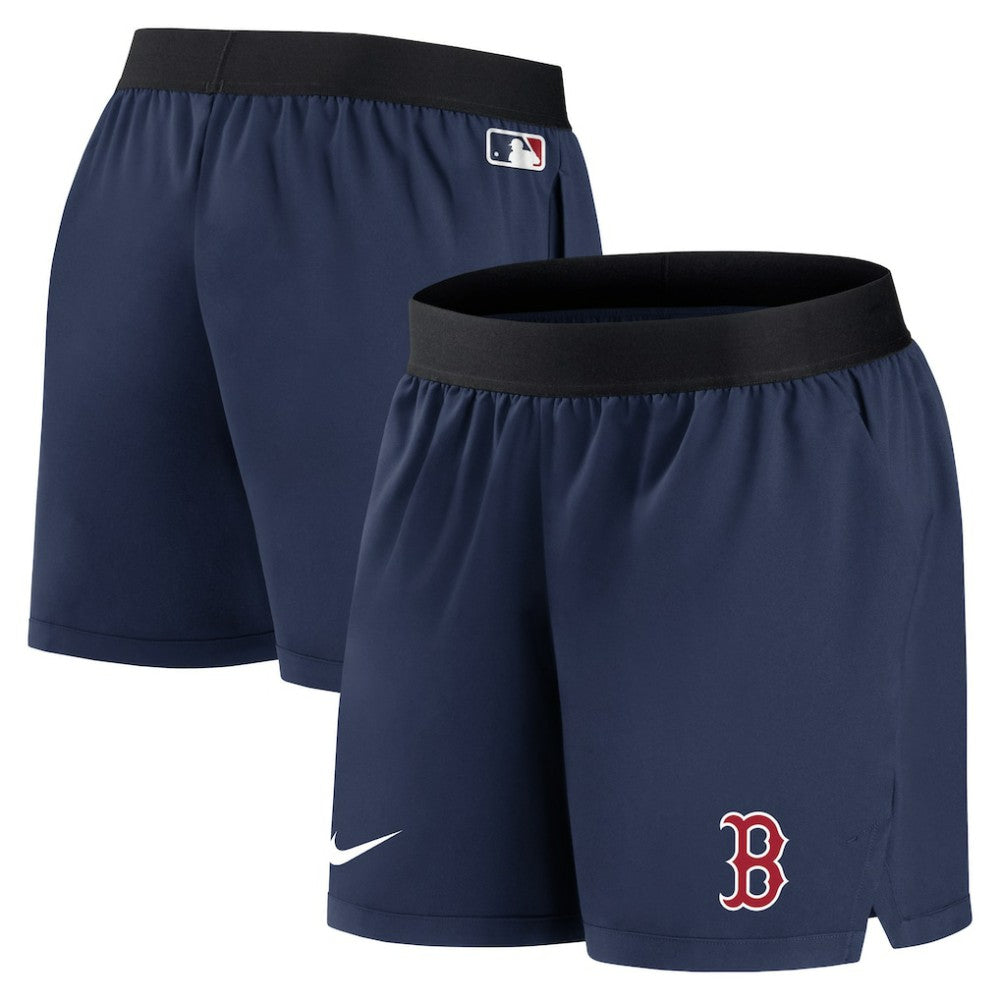 Boston Red Sox Nike Women's Authentic Collection Team Performance Shorts - Navy Shorts