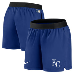 Kansas City Royals Nike Women's Authentic Collection Team Performance Shorts - Royal Shorts
