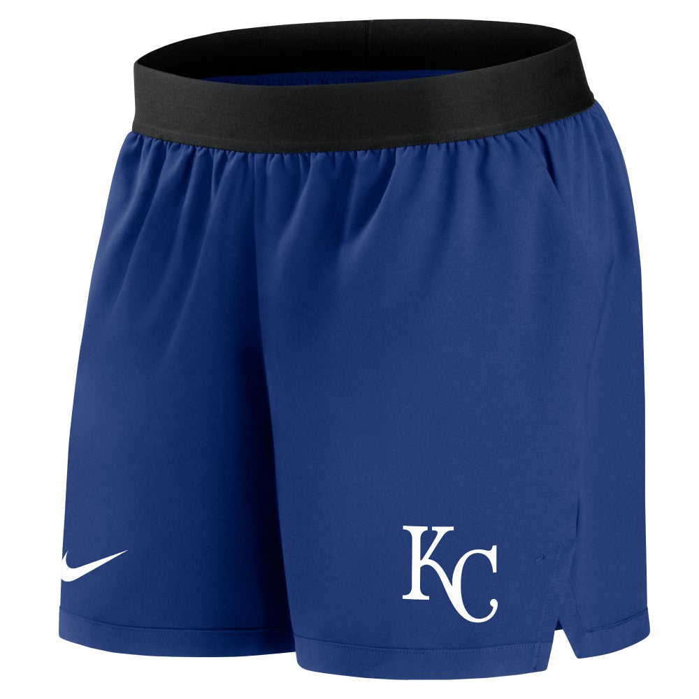 Kansas City Royals Nike Women's Authentic Collection Team Performance Shorts - Royal Shorts