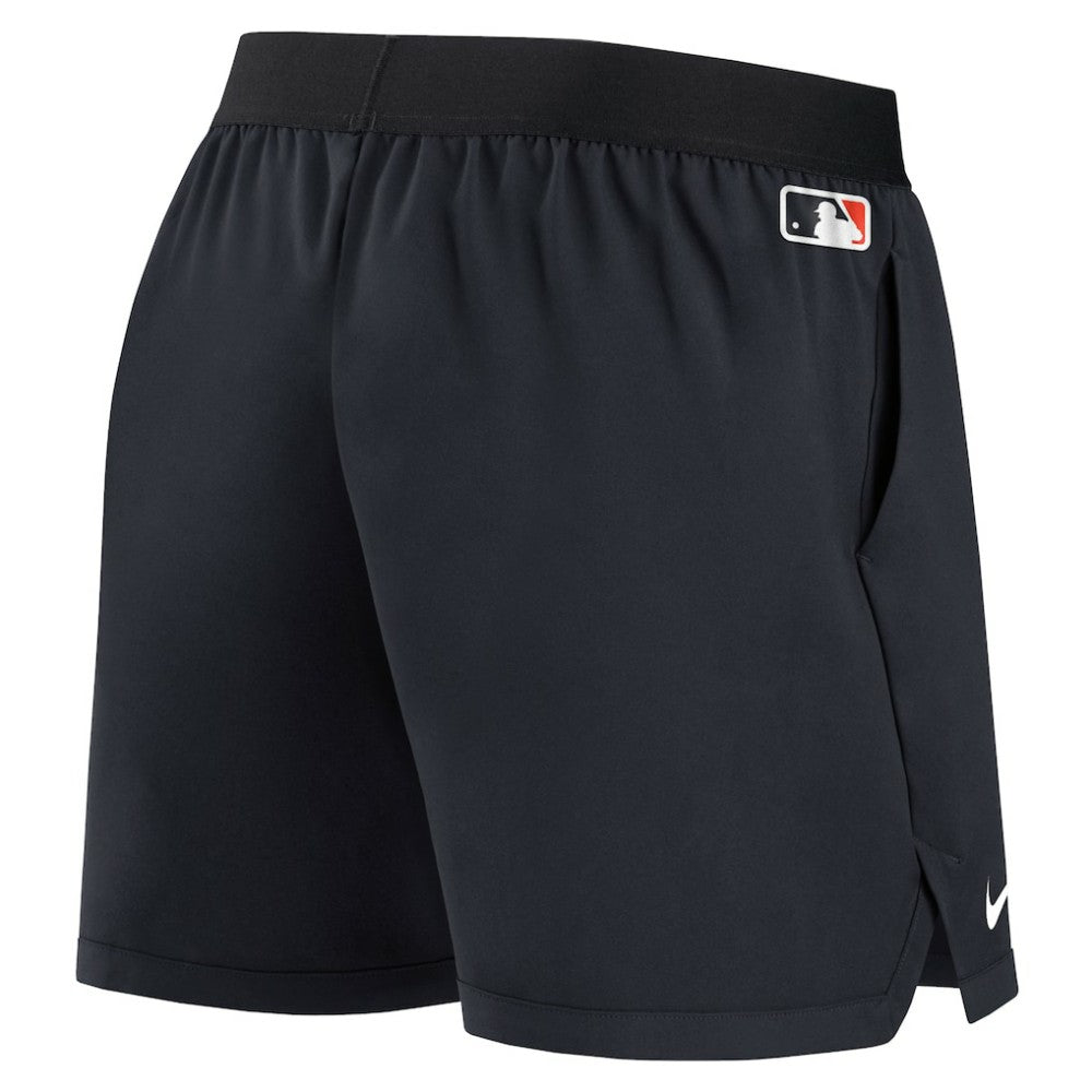 Detroit Tigers Nike Women's Authentic Collection Team Performance Shorts - Navy Shorts