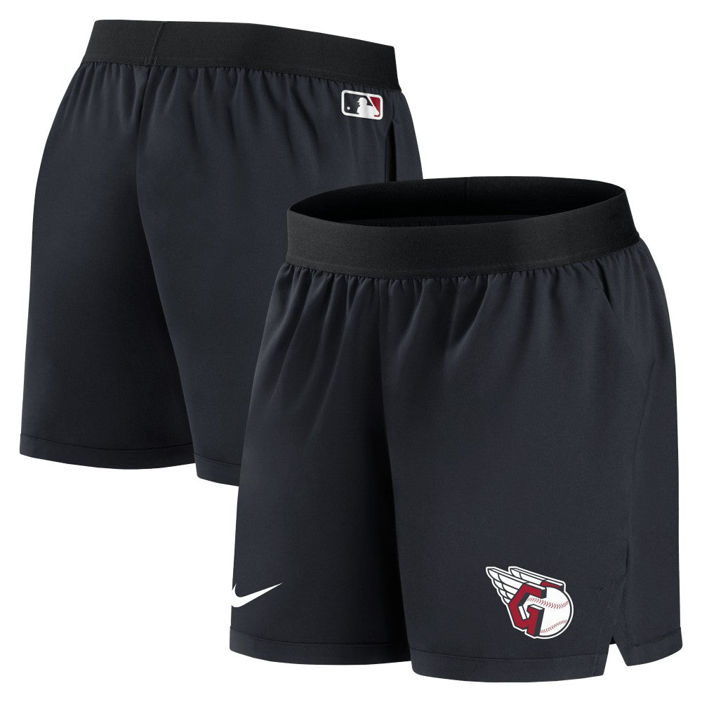 Cleveland Guardians Nike Women's Authentic Collection Team Performance Shorts - Navy Shorts