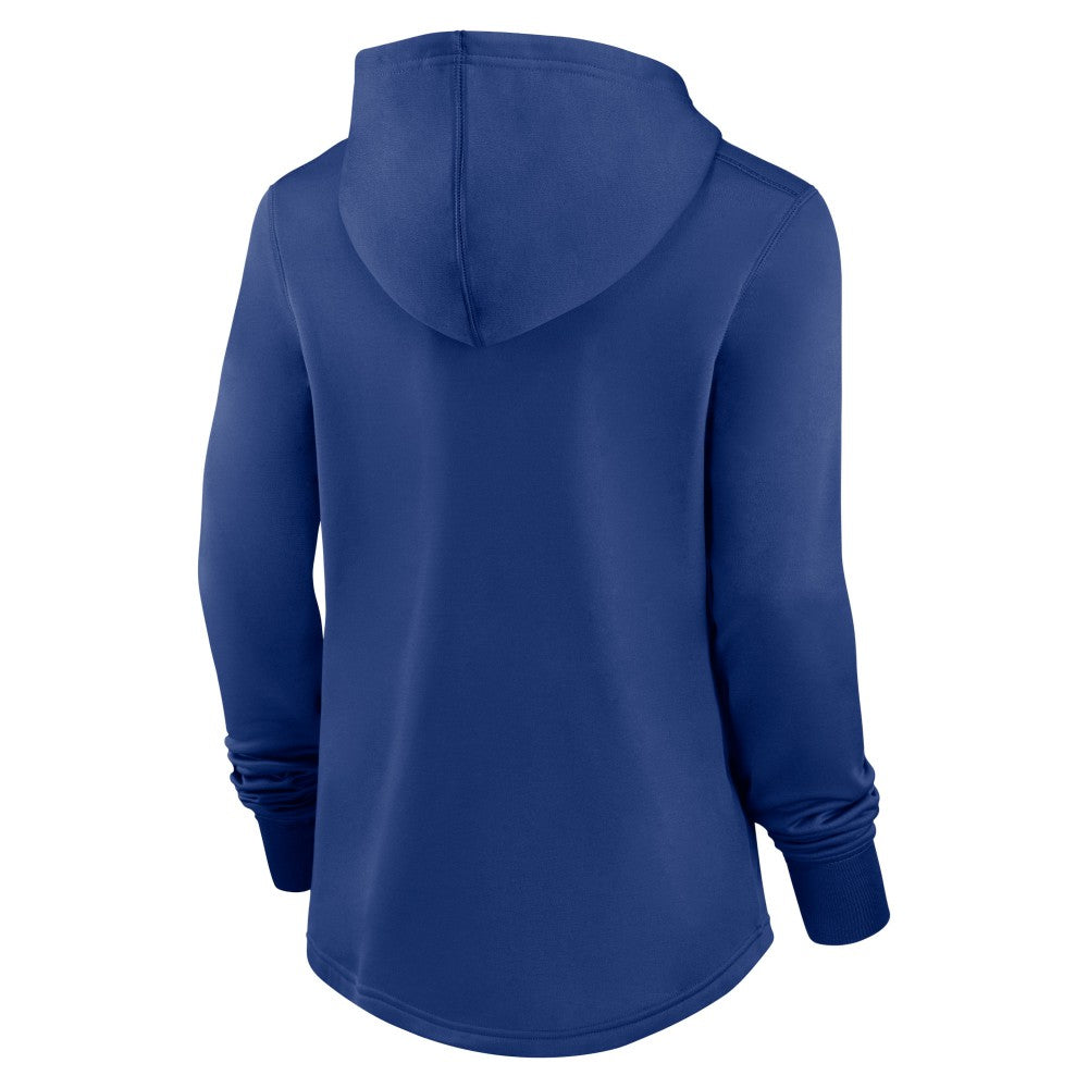 Kansas City Royals Nike Women's Authentic Collection Pregame Performance Pullover Hoodie - Royal Hoodies