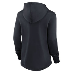 Minnesota Twins Nike Women's Authentic Collection Pregame Performance Pullover Hoodie - Black Hoodies
