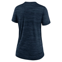 Minnesota Twins Nike Women's Authentic Collection Velocity Practice Performance V-Neck T-Shirt - Navy T-shirts