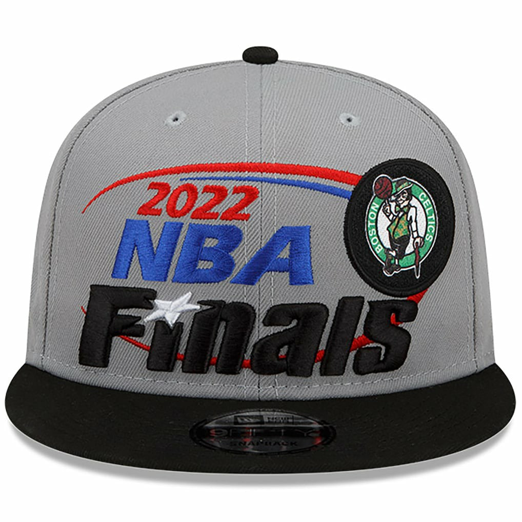 Boston Celtics 2022 Eastern Conference Champions Locker Room 9FIFTY Snapback Adjustable Hat Gray/Black
