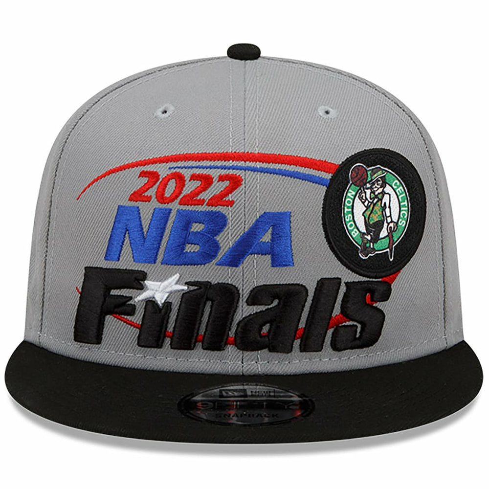 Boston Celtics 2022 Eastern Conference Champions Locker Room 9FIFTY Snapback Adjustable Hat Gray/Black