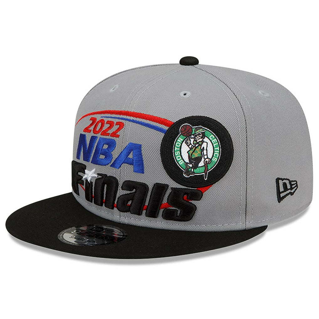 Boston Celtics 2022 Eastern Conference Champions Locker Room 9FIFTY Snapback Adjustable Hat Gray/Black