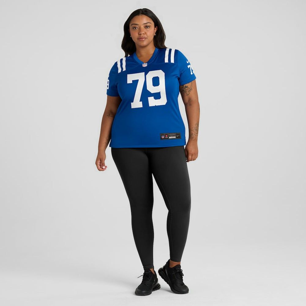 Bernhard Raimann Indianapolis Colts Women's Player Game Jersey Royal