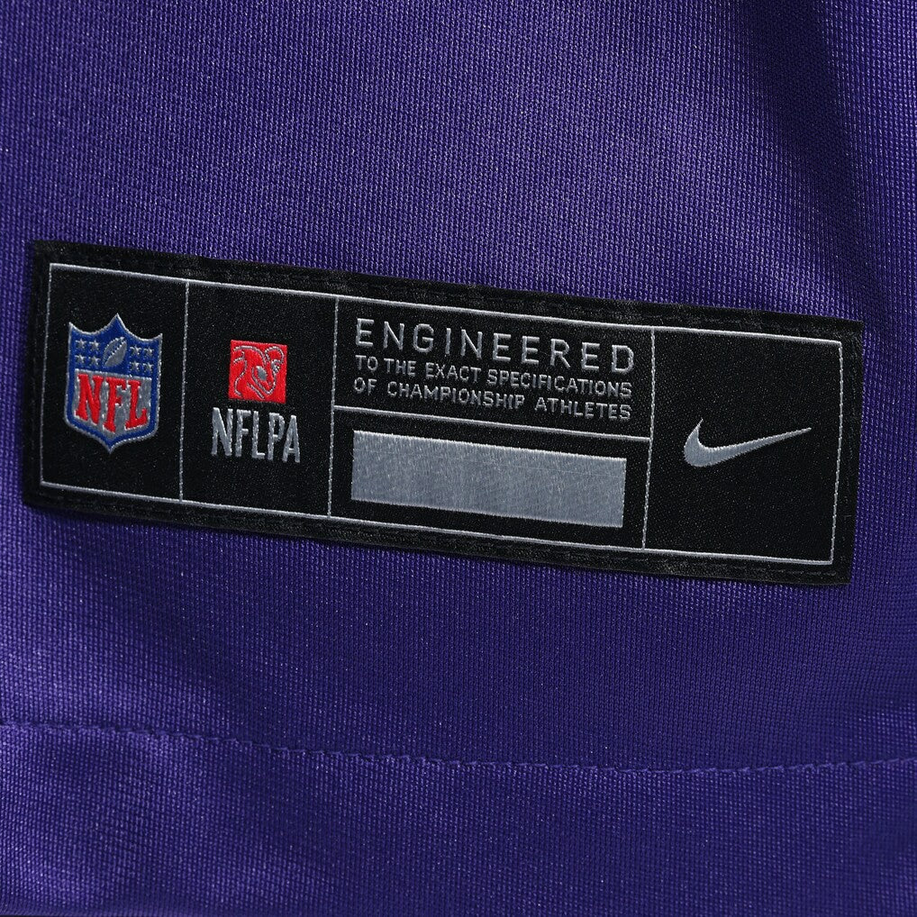 NFL Andrew Booth Jr. Minnesota Vikings Player Game Jersey - Purple