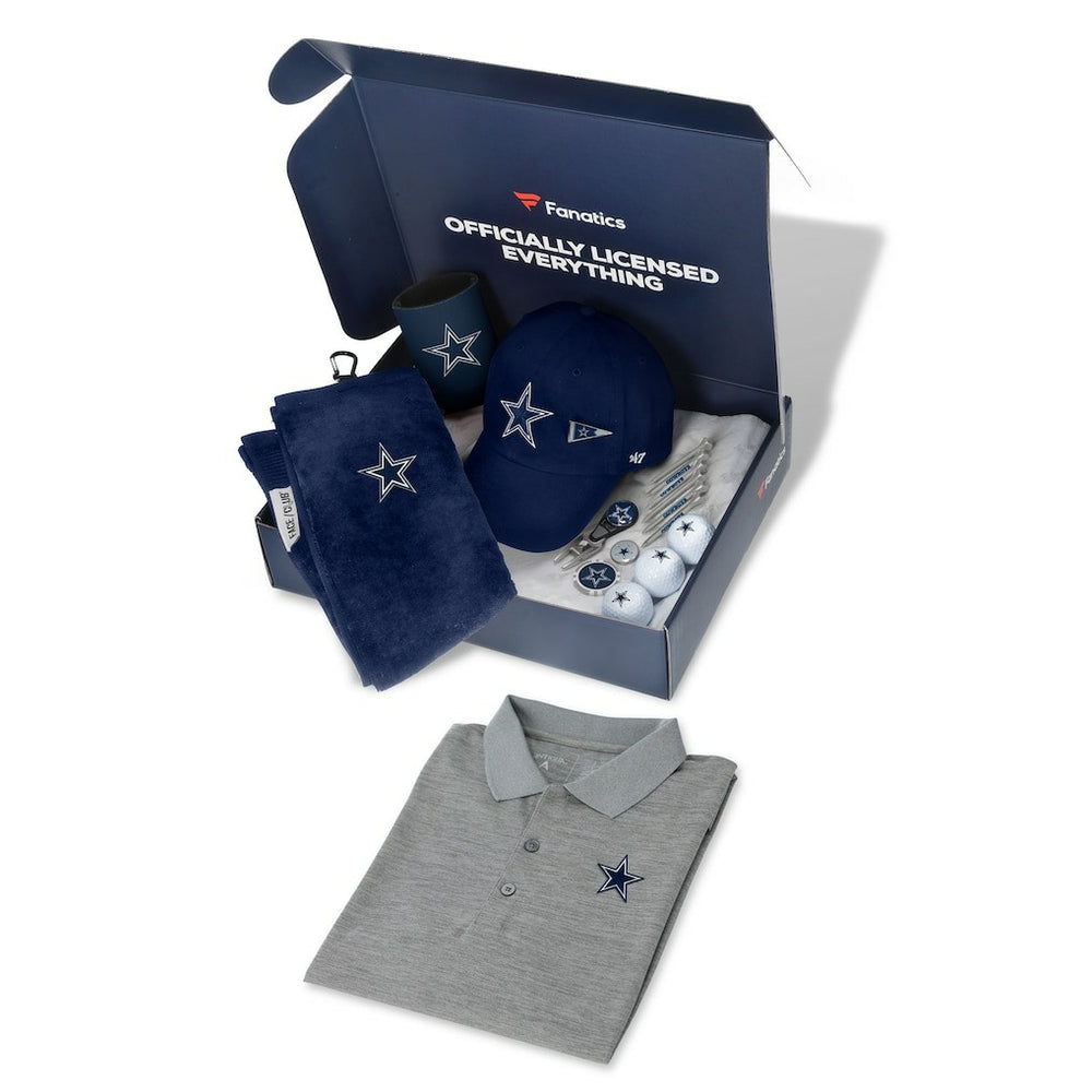 Dallas Cowboys WinCraft Pack Golf Themed Gift Box $155+ Value
