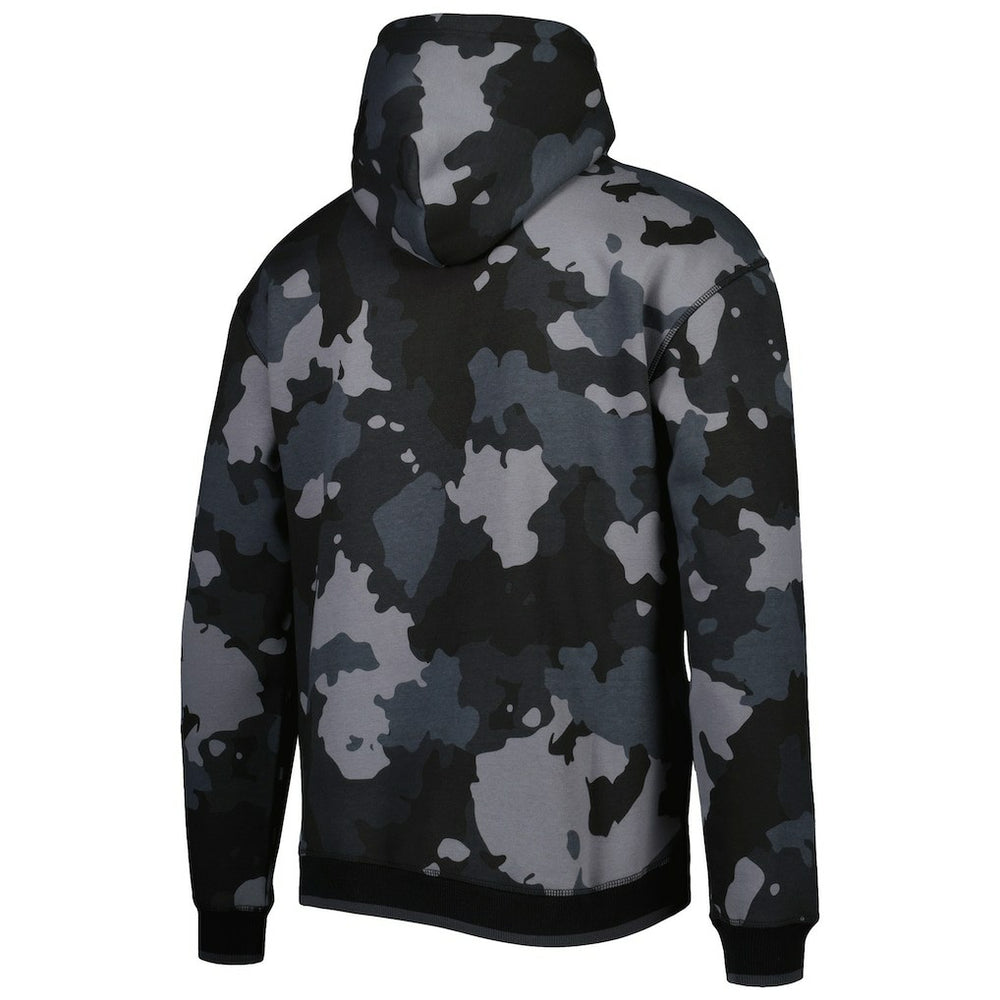 New England Patriots The Wild Collective Camo Pullover Hoodie Black