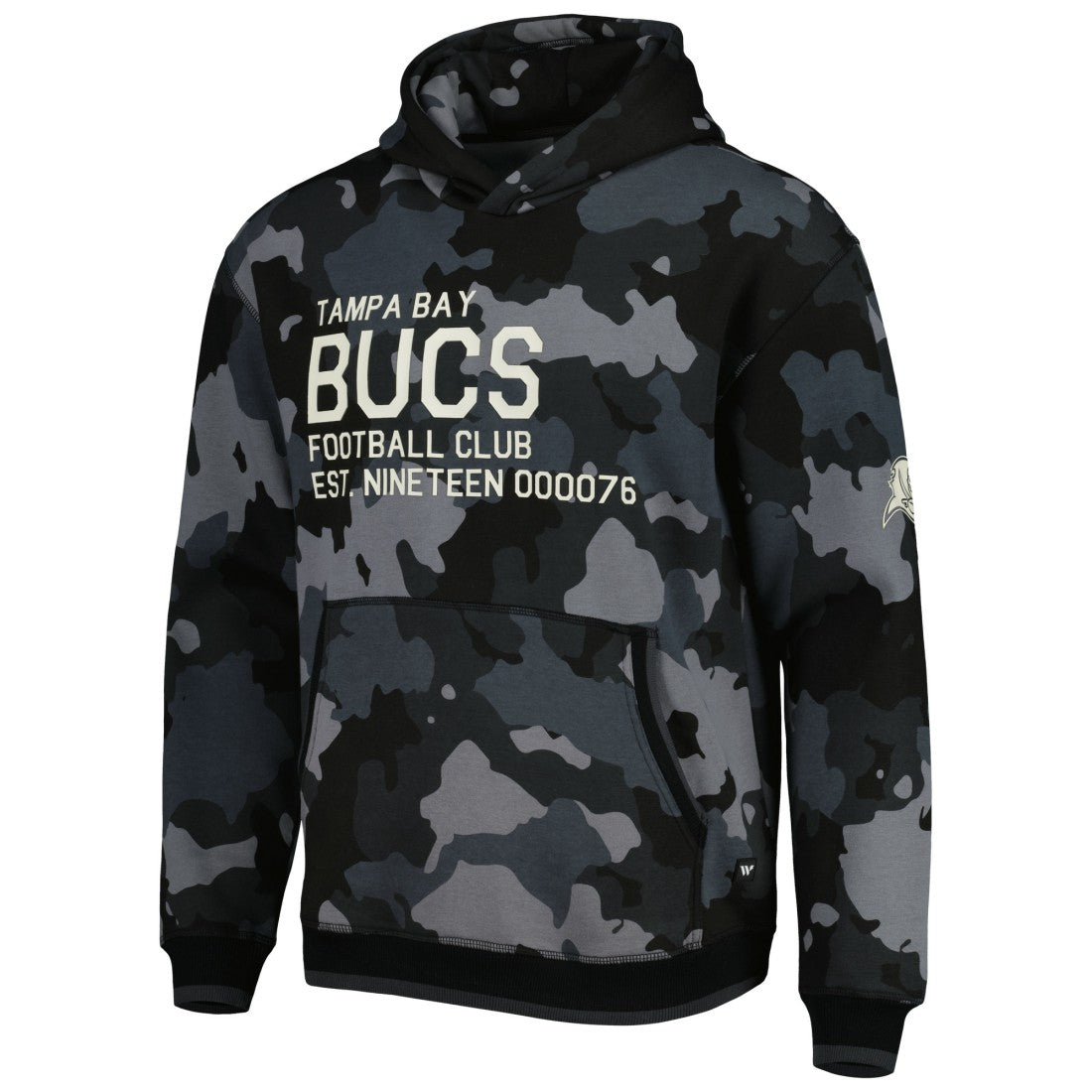 Tampa Bay Buccaneers The Wild Collective Camo Pullover Hoodie Black