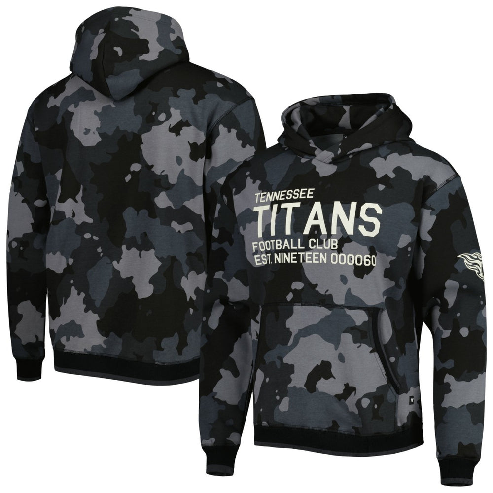 Tennessee Titans The Wild Collective Camo Pullover Hoodie Black