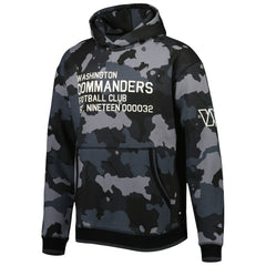 Washington Commanders The Wild Collective Camo Pullover Hoodie Black