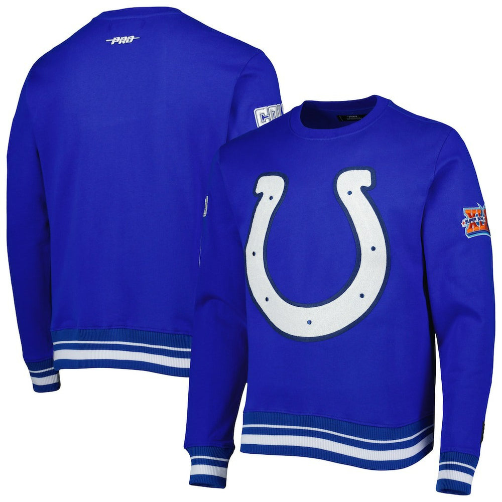 Indianapolis Colts Pro Standard Mash Up Pullover Sweatshirt Royal
