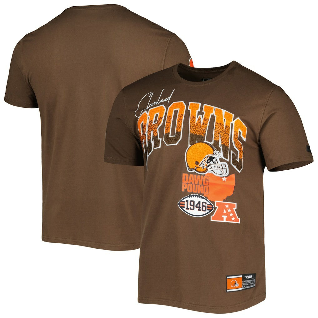 Cleveland Browns Pro Standard Hometown Collection T-Shirt Brown