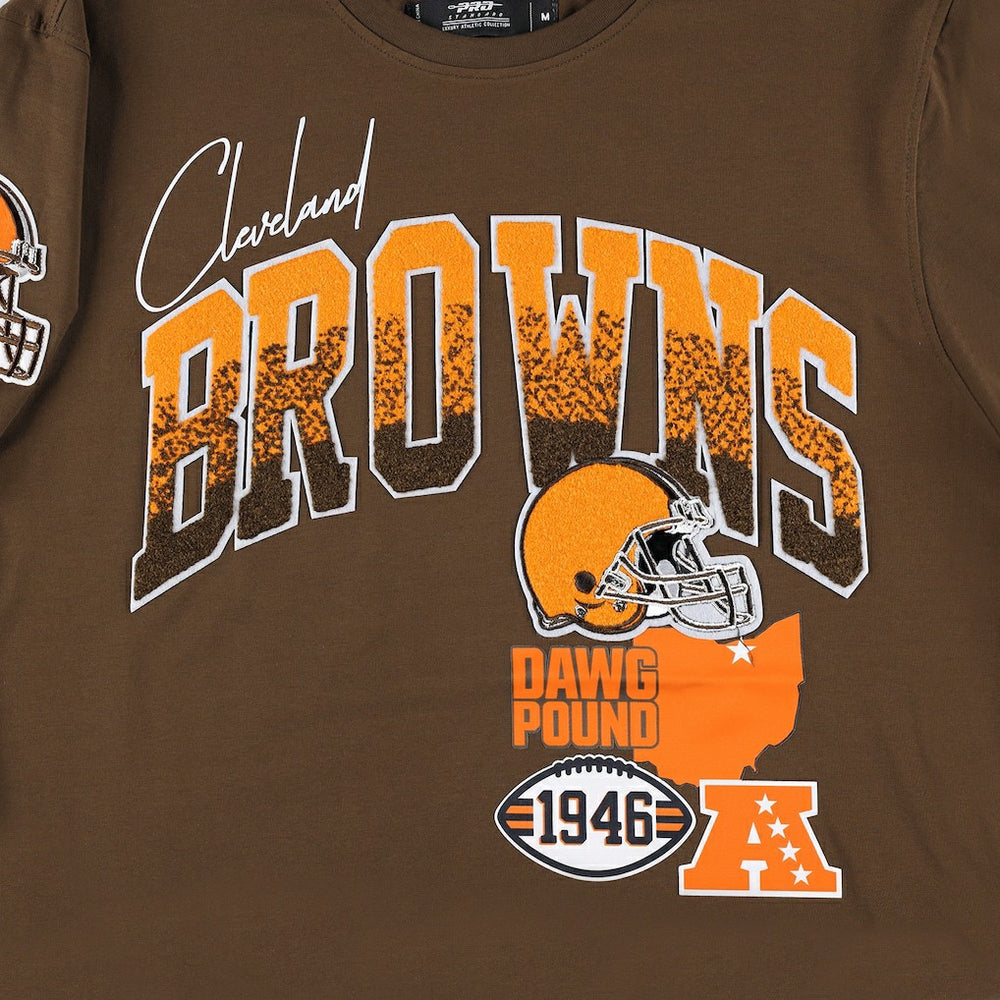 Cleveland Browns Pro Standard Hometown Collection T-Shirt Brown