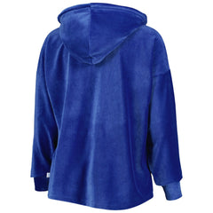 Los Angeles Dodgers Touch Women's End Line Pullover Hoodie - Royal Hoodies