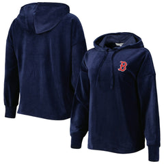 Boston Red Sox Touch Women's End Line Pullover Hoodie - Navy Hoodies