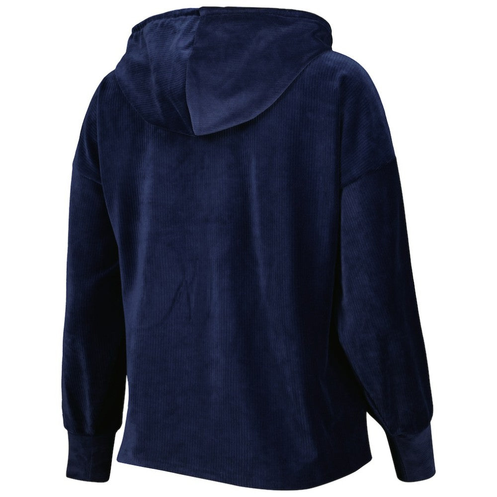 Boston Red Sox Touch Women's End Line Pullover Hoodie - Navy Hoodies