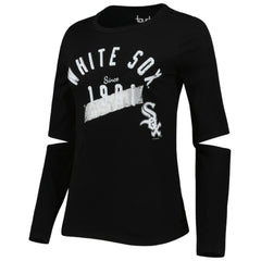 Chicago White Sox Touch Women's Formation Long Sleeve T-Shirt - Black T-shirts