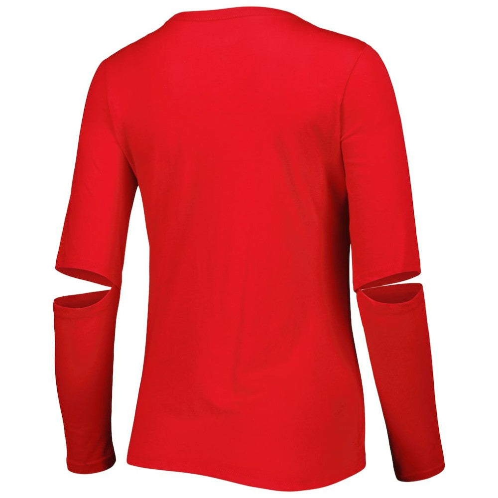Washington Nationals Touch Women's Formation Long Sleeve T-Shirt - Red T-shirts