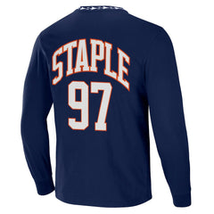 Chicago Bears NFL x Staple Core Team Long Sleeve T-Shirt Navy