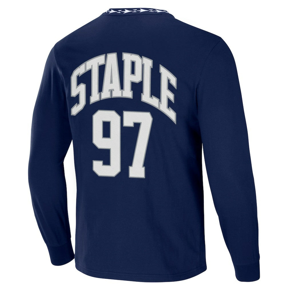Dallas Cowboys NFL x Staple Core Team Long Sleeve T-Shirt Navy