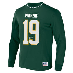 Green Bay Packers NFL x Staple Core Team Long Sleeve T-Shirt Hunter Green