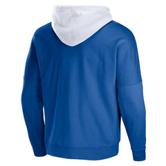 Indianapolis Colts NFL x Staple Throwback Vintage Wash Pullover Hoodie Blue
