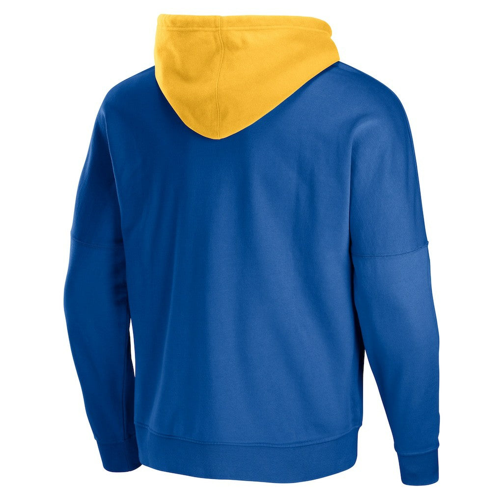 Los Angeles Rams NFL x Staple Throwback Vintage Wash Pullover Hoodie Navy