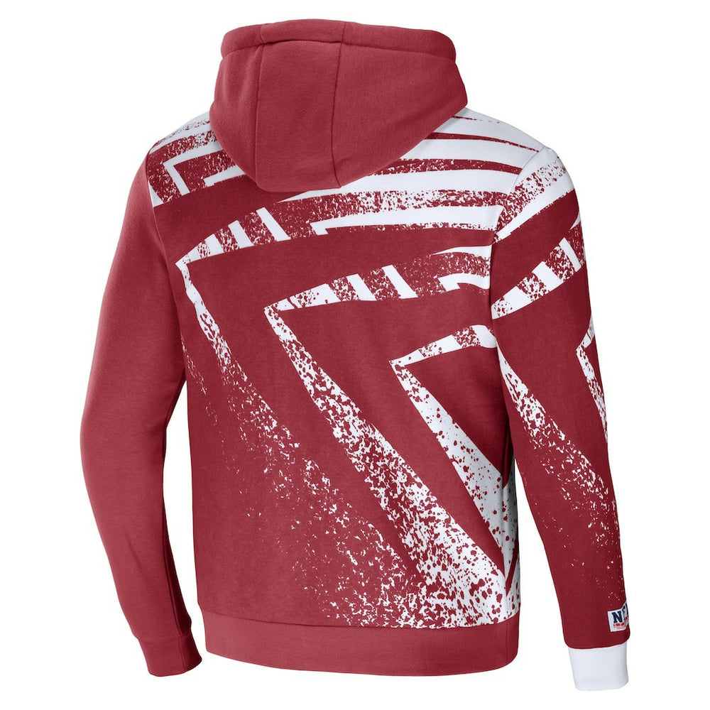 Arizona Cardinals NFL x Staple All Over Print Pullover Hoodie Cardinal