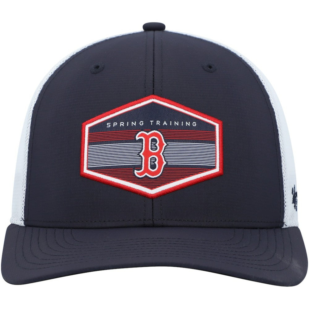 Boston Red Sox '47 Spring Training Burgess Trucker Adjustable Hat - Navy/White Hats