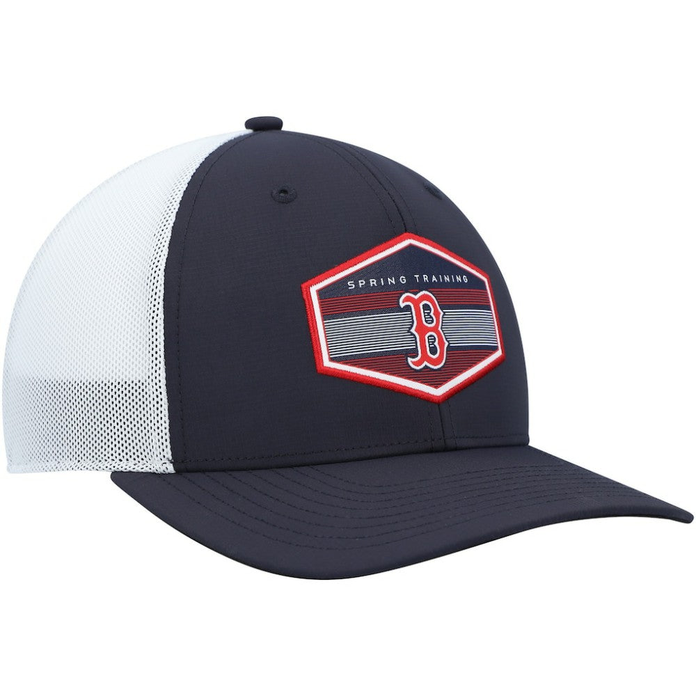 Boston Red Sox '47 Spring Training Burgess Trucker Adjustable Hat - Navy/White Hats