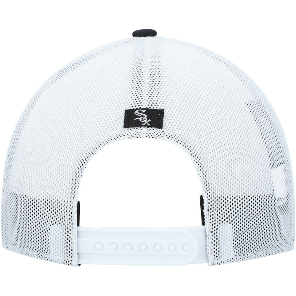 Chicago White Sox '47 Spring Training Burgess Trucker Adjustable Hat - Black/White Hats