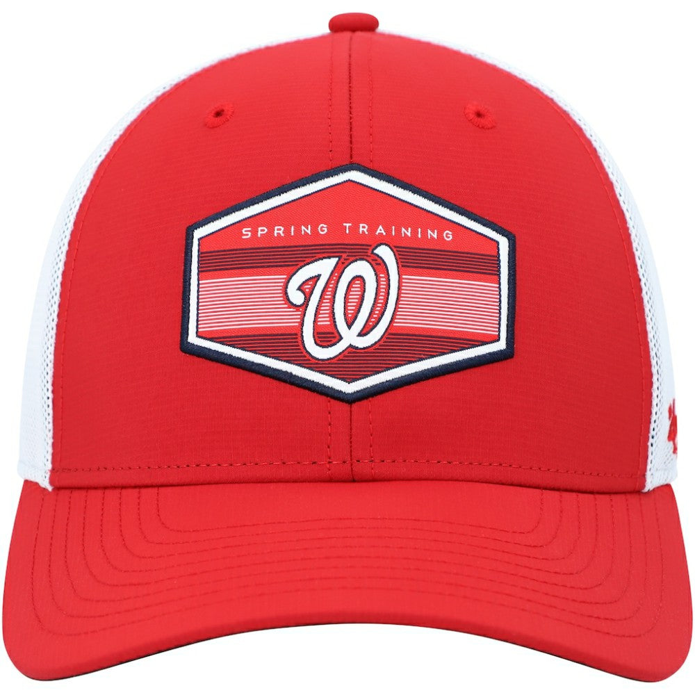 Washington Nationals '47 Spring Training Burgess Trucker Adjustable Hat - Red/White Hats