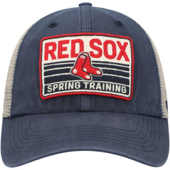 Boston Red Sox '47 Four Stroke Clean Up Trucker Snapback Hat - Navy/Tan Hats
