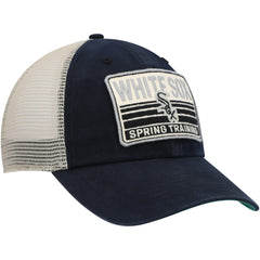 Chicago White Sox '47 Four Stroke Clean Up Trucker Snapback Hat - Black/Tan Hats