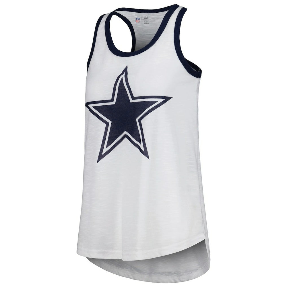 Dallas Cowboys G-III 4Her by Carl Banks Women's Tater Tank Top White