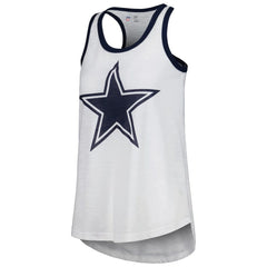 Dallas Cowboys G-III 4Her by Carl Banks Women's Tater Tank Top White