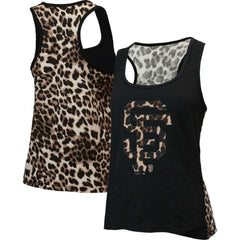 San Francisco Giants Majestic Threads Women's Leopard Tank Top - Black Tanks