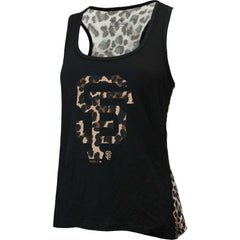San Francisco Giants Majestic Threads Women's Leopard Tank Top - Black Tanks