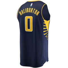 NBA Tyrese Haliburton Indiana Pacers Fanatics Youth 2021/22 Fast Break Replica Jersey - Icon Edition - Navy