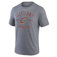 Cleveland Cavaliers Heritage Tri-Blend T-Shirt Heather Gray