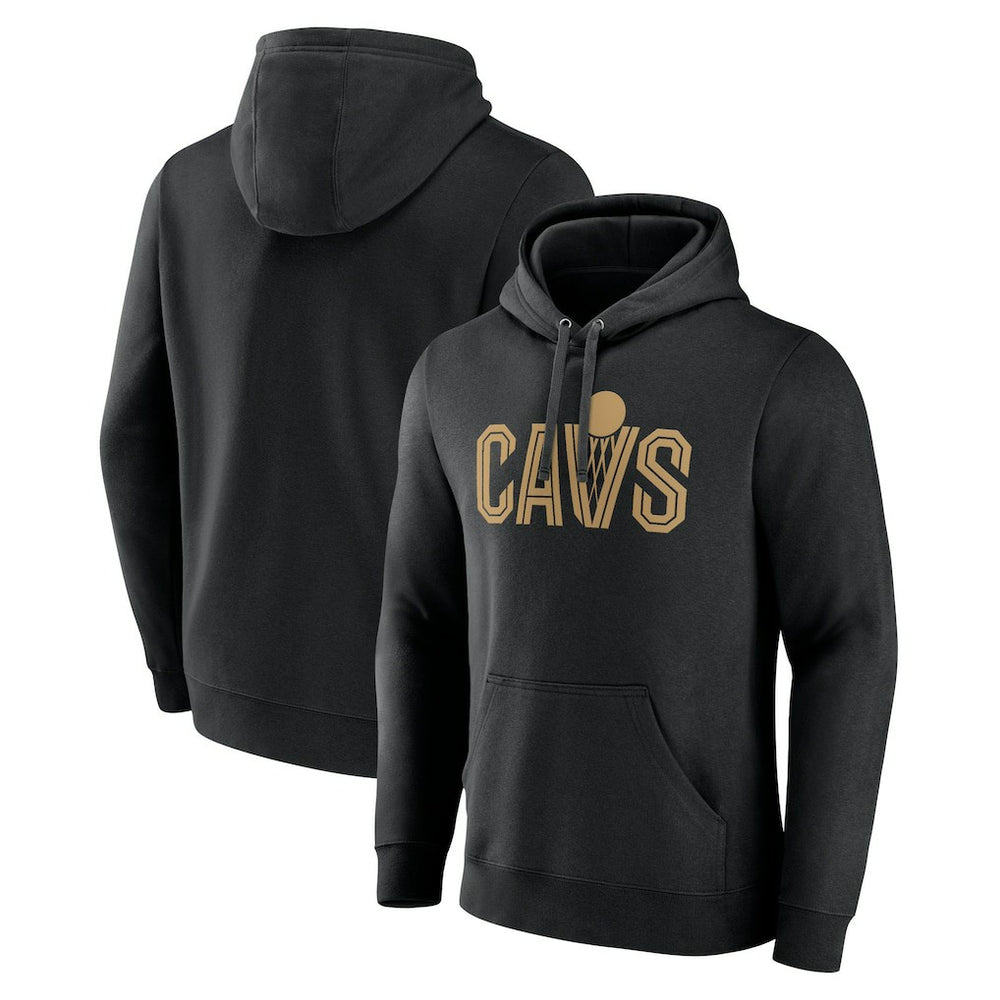 Cleveland Cavaliers Wordmark Alternate Pullover Hoodie Black