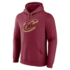 Cleveland Cavaliers Primary Logo Pullover Hoodie Wine