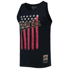 Chicago White Sox Mitchell & Ness Cooperstown Collection Stars and Stripes Tank Top - Navy Tanks