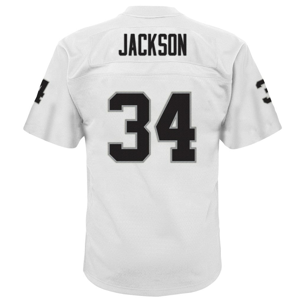 Bo Jackson Las Vegas Raiders Youth 1988 Retired Player Legacy Jersey White